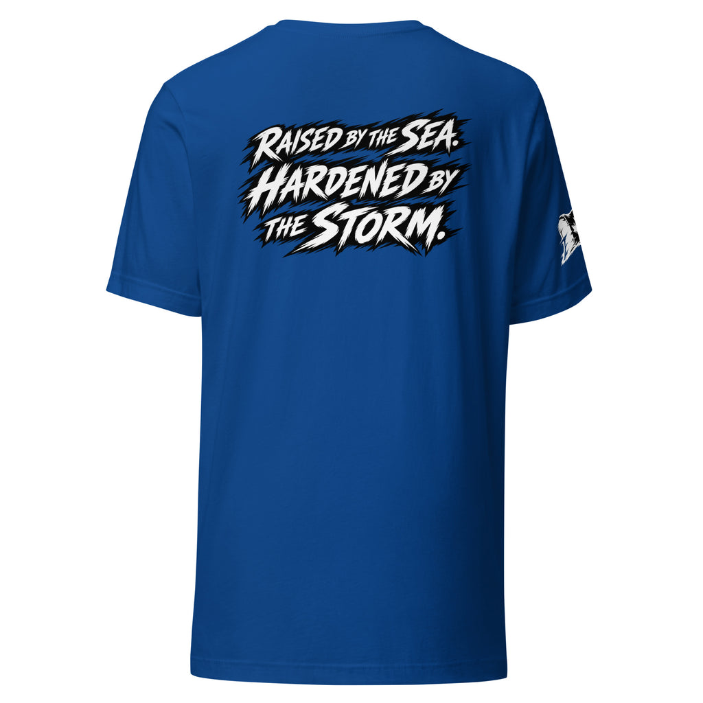 HARDENED BY STORM t-shirt - Relentless Fisher